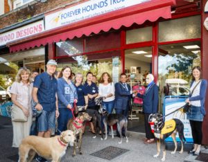 Opening of Greyhound Trust Charity Shop, Haywards Heath