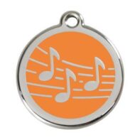 Red Dingo ID Tag - MUSIC