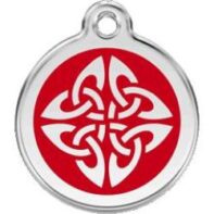 Red Dingo ID Tag - TRIBAL ARROWS