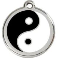 Red Dingo ID Tag - YING YANG