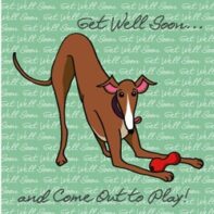 Get well soon card by Kumi Earnshaw