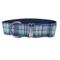 Everyday walking collar - Heather tartan