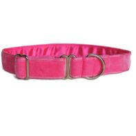 Luxury velvet house collar - Pink