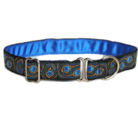 Luxury Art Deco Peacock house collar